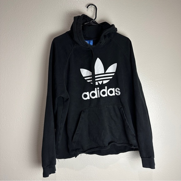 Adidas Vintage Sweatshirt Hoodie Jacket Size XL - Picture 1 of 8